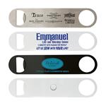 HST71120M Paddle Style Bottle Opener With Magnet And Custom Imprint